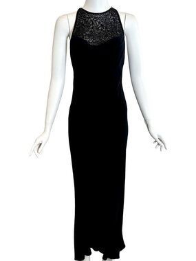 Vintage Black Tie by Oleg Cassini Gown